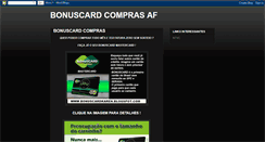 Desktop Screenshot of bonuscardaf.blogspot.com