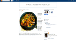 Desktop Screenshot of cookingissomuchfun.blogspot.com