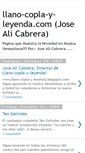 Mobile Screenshot of llano-copla-y-leyenda.blogspot.com