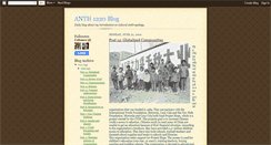 Desktop Screenshot of anth1220blog.blogspot.com