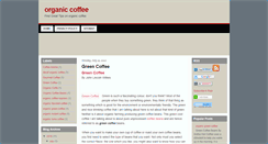 Desktop Screenshot of organiccoffee-blog.blogspot.com