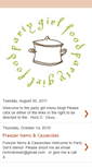 Mobile Screenshot of partygirlmenu.blogspot.com