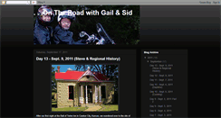 Desktop Screenshot of ontheroadwithgailsid.blogspot.com