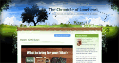 Desktop Screenshot of farisloneheart.blogspot.com