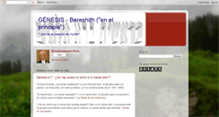 Desktop Screenshot of bereshith-genesis.blogspot.com