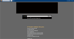 Desktop Screenshot of favolyric.blogspot.com