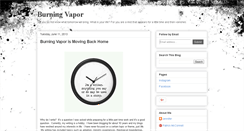 Desktop Screenshot of burningvapor.blogspot.com