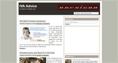 Desktop Screenshot of ivaadvice.blogspot.com