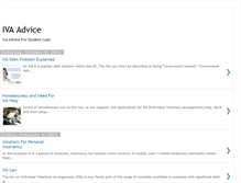 Tablet Screenshot of ivaadvice.blogspot.com