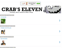 Tablet Screenshot of crabseleven.blogspot.com