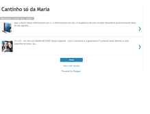 Tablet Screenshot of cantinho-mariabeltrao.blogspot.com