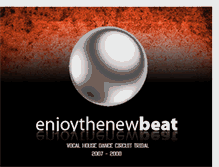 Tablet Screenshot of enjoythenewbeat.blogspot.com