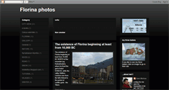 Desktop Screenshot of florinaphotos.blogspot.com