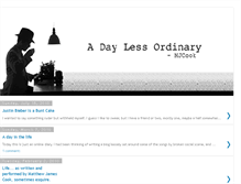 Tablet Screenshot of adaylessordinary.blogspot.com
