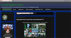 Desktop Screenshot of greenrunannualreunion.blogspot.com