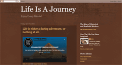 Desktop Screenshot of lifeisajourney2.blogspot.com