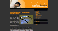 Desktop Screenshot of aboutsleepdisorders.blogspot.com