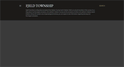 Desktop Screenshot of fjeldtownship.blogspot.com