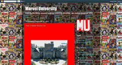 Desktop Screenshot of marveluniversity.blogspot.com