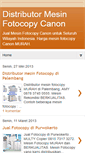 Mobile Screenshot of mesinfotocopycanon.blogspot.com