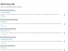 Tablet Screenshot of definitelyra.blogspot.com