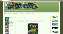 Desktop Screenshot of norwichboardgamers.blogspot.com