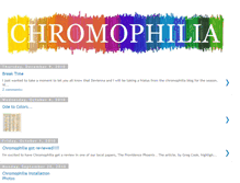 Tablet Screenshot of chromophiliacraftland.blogspot.com