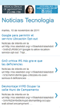 Mobile Screenshot of noticia-tecnologia.blogspot.com