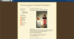 Desktop Screenshot of feministprintmakers.blogspot.com