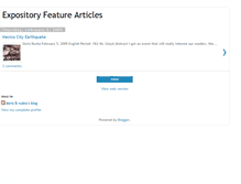 Tablet Screenshot of expositionarticles.blogspot.com