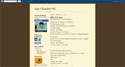 Desktop Screenshot of ajaychandrapal.blogspot.com