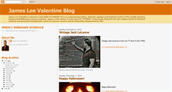 Desktop Screenshot of jamesleevalentine.blogspot.com