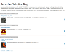 Tablet Screenshot of jamesleevalentine.blogspot.com