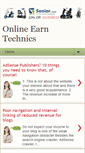Mobile Screenshot of earntechnics.blogspot.com
