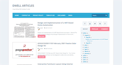 Desktop Screenshot of dwellarticles.blogspot.com