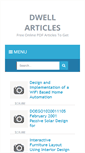 Mobile Screenshot of dwellarticles.blogspot.com