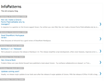 Tablet Screenshot of infopatterns.blogspot.com