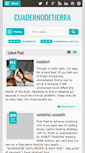 Mobile Screenshot of cuadernodetierra.blogspot.com