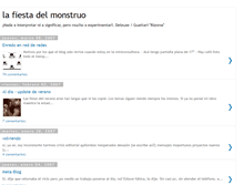 Tablet Screenshot of lafiestadelmonstruo.blogspot.com
