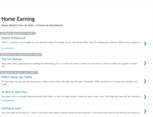 Tablet Screenshot of homeearning.blogspot.com