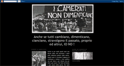 Desktop Screenshot of icameratinondimenticano.blogspot.com