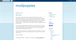 Desktop Screenshot of mudipuppies.blogspot.com