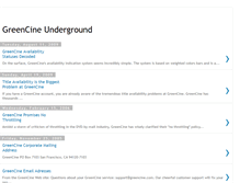 Tablet Screenshot of greencineunderground.blogspot.com