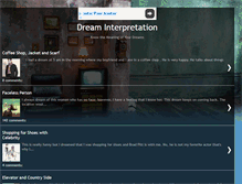 Tablet Screenshot of dreamauthority.blogspot.com