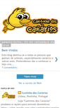 Mobile Screenshot of cantinhodoscanarios.blogspot.com