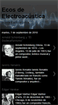 Mobile Screenshot of ecosdeelectroacustica.blogspot.com