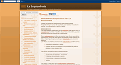 Desktop Screenshot of infoesquizofrenia.blogspot.com