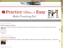 Tablet Screenshot of practicemakesiteasy.blogspot.com