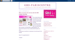 Desktop Screenshot of grpariscentre.blogspot.com