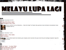 Tablet Screenshot of melayulupalagi.blogspot.com